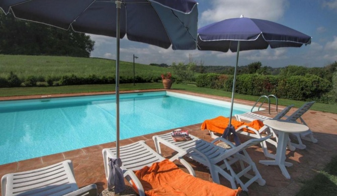 Farmhouse on a hill with swimming pool large garden and nice views