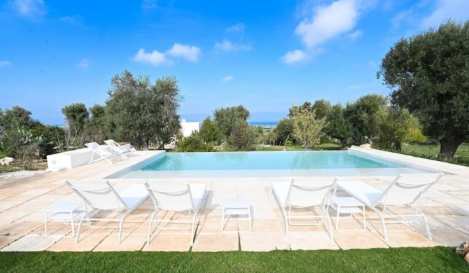 New Villa Filara with Sea view Pool