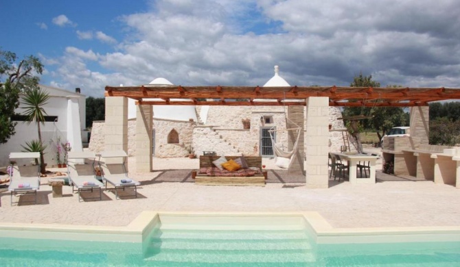 Trullo fico d' india with heated pool