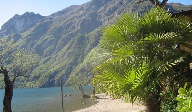 Lugano Lake, Porlezza, with garden