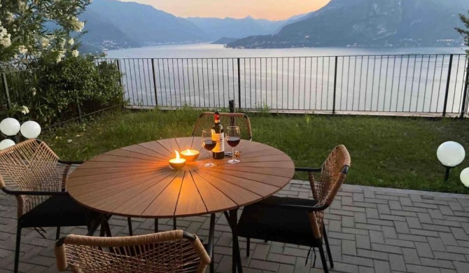 Pool, Terrasse und Garten mit traumhafter Aussicht - Sunset view