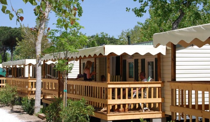 Chalet 4 or 6 persons Toscana Viareggio Camping Bosco Verde Italië