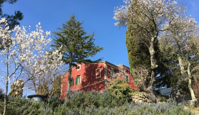 Piccola casa toscana con vista mozzafiato ed idromassaggio