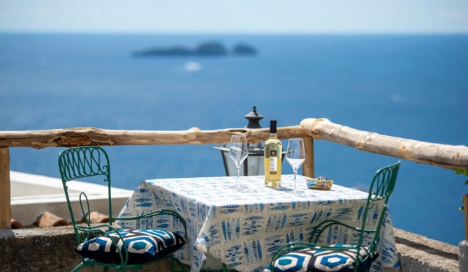 Aria di Mare, garden and Sea View in Positano