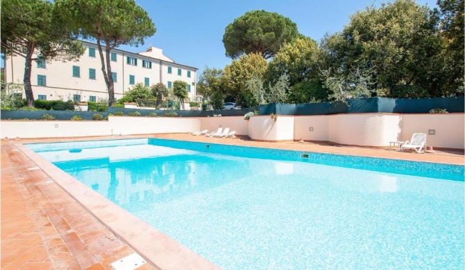 Awesome apartment in Quercianella with Outdoor swimming pool, WiFi and 1 Bedrooms