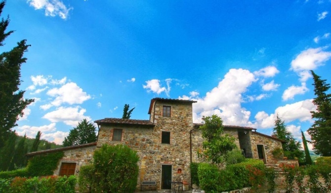 Comfy Farmhouse in Radda In Chianti with Swimming Pool