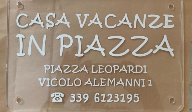 Casa vacanze "In Piazza" Recanati
