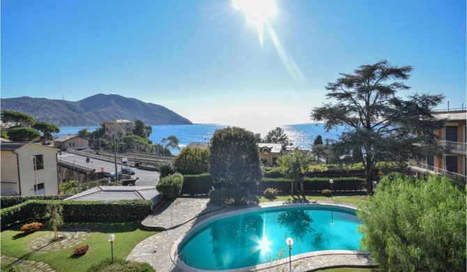 Awesome apartment in Recco with Outdoor swimming pool, 2 Bedrooms and WiFi